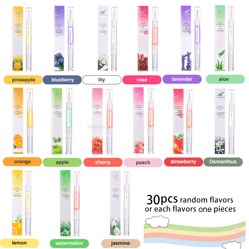 Cuticle Oil Pen - 30/15PCS Cuticle Oil Pen Nail Revitalizer