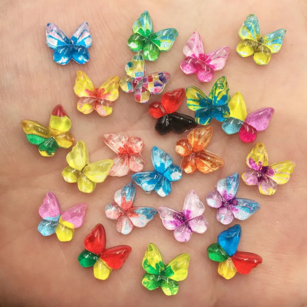 Nail Art Inspo - Resin Glitter Colorful 10mm Kawaii Mini