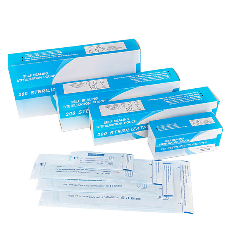 Striping Tape Nail - 200pcs Self Sealing Sterilization Pouch For
