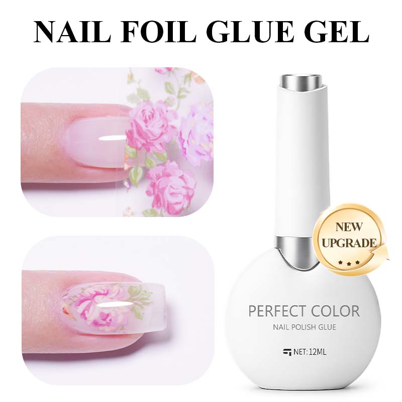 Nail Foil Transfer - PERFECT COLOR 12ml Nail Foil Glue