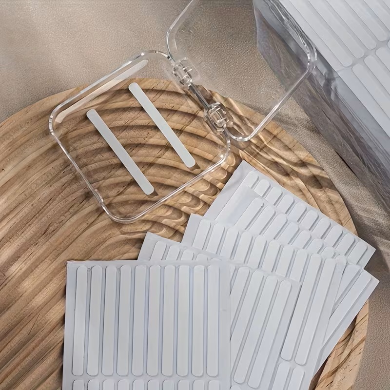 Striping Tape Nail - Odorless Dual-Sided Adhesive Tape-Strong Hold, Clear