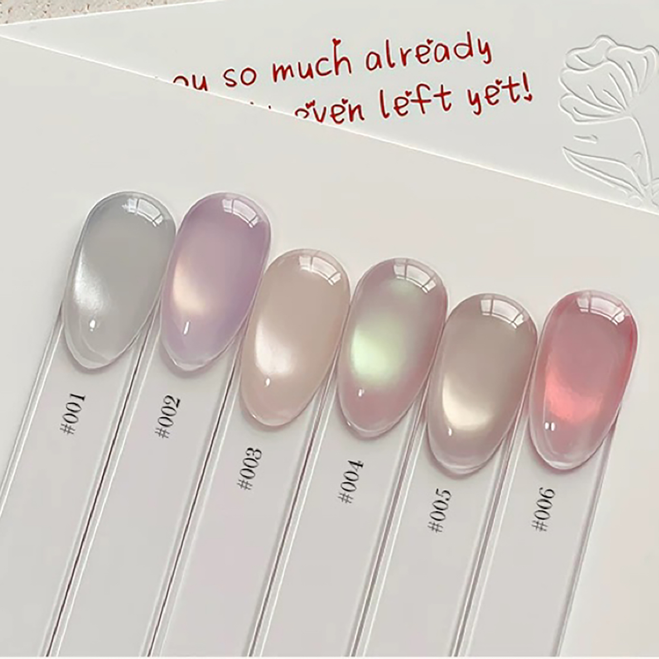 Nail Art Pink Cat Eye - MIANEL 10ML Candy Glass Bead Cat