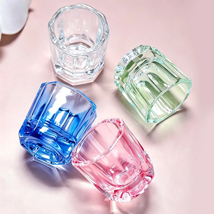 Clear Crystal Glass Dappen Dis - Acrylic Powder Clear recension och pris