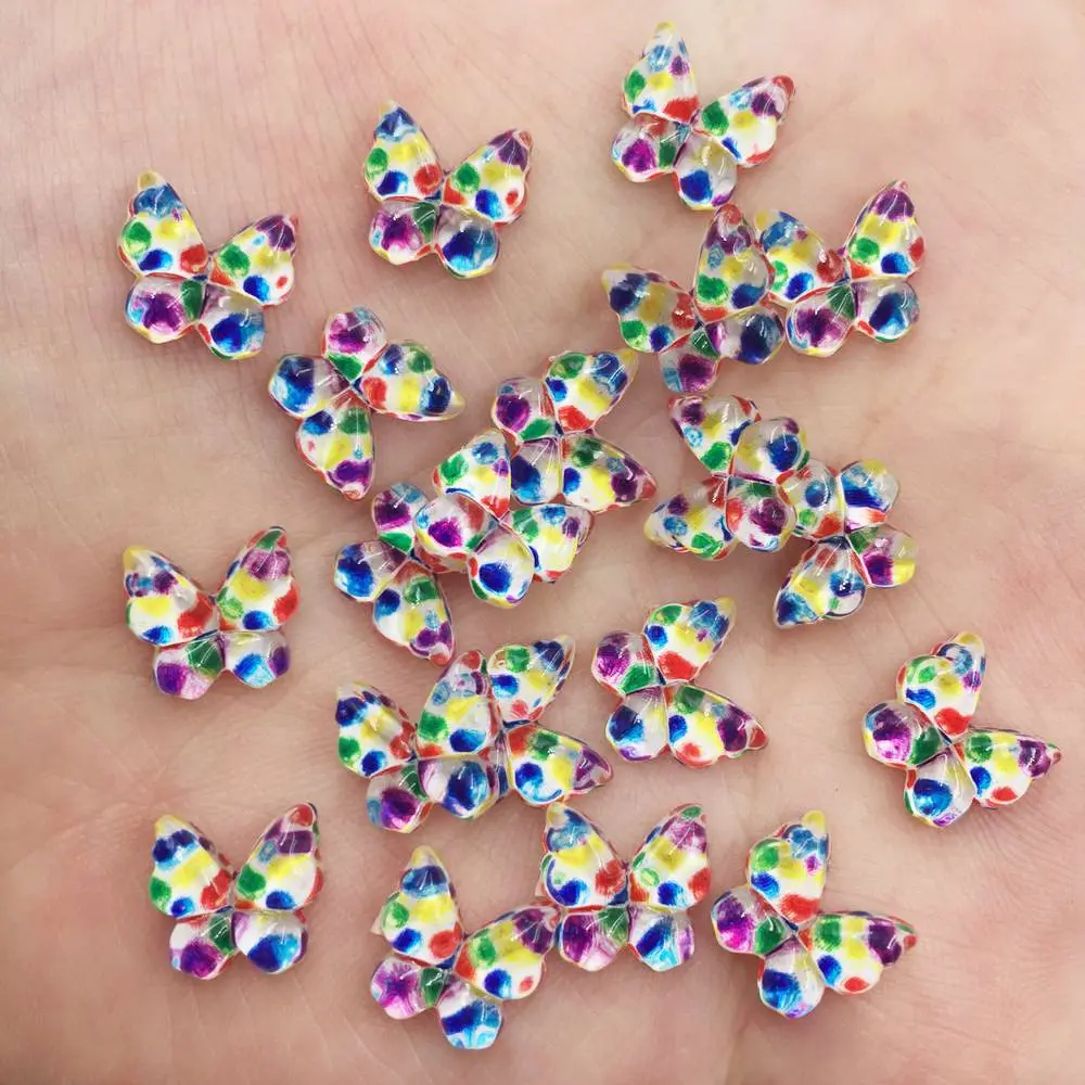 Resin Glitter Colorful 10mm Ka - Nail Art Inspo recension och pris