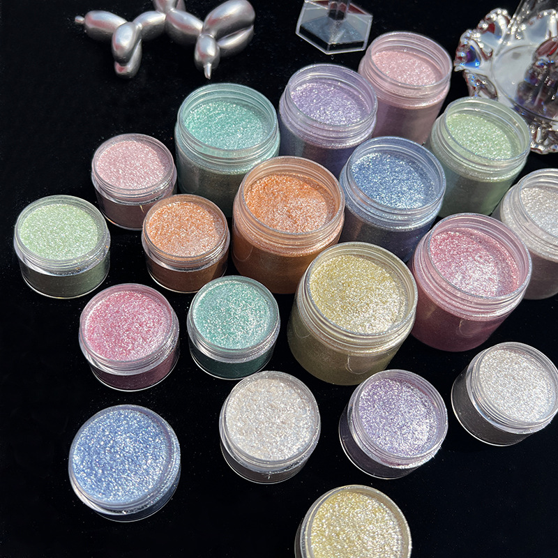 Mermaid Diamond Glitter Mica P - Nail Art Inspo recension och pris