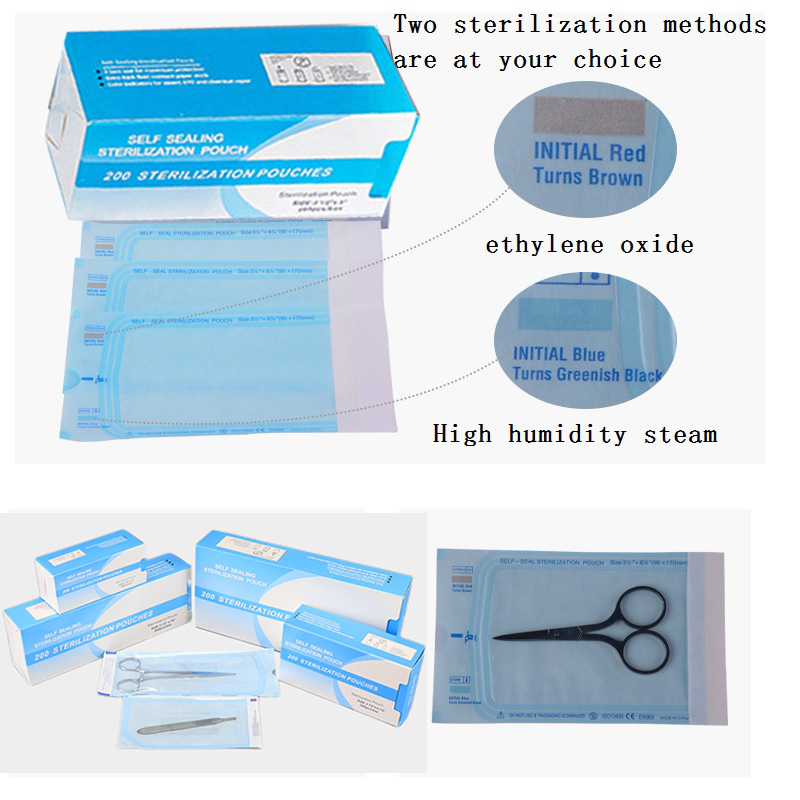 200pcs Self Sealing Sterilizat - Striping Tape Nail recension och pris