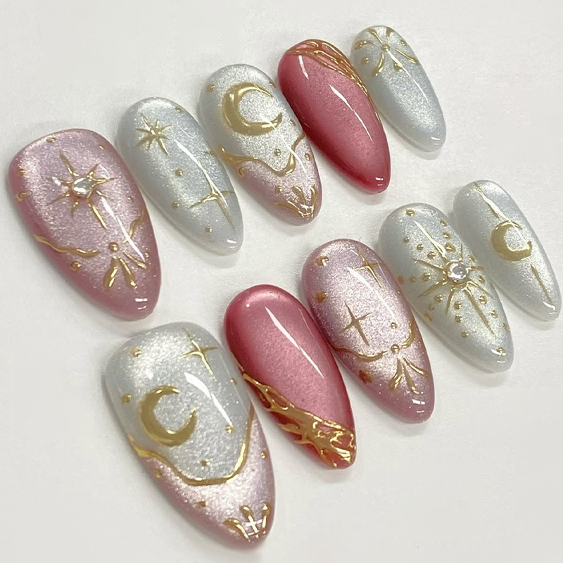 24pcs Gilded Starlight Stick o - Nail Art Inspo recension och pris