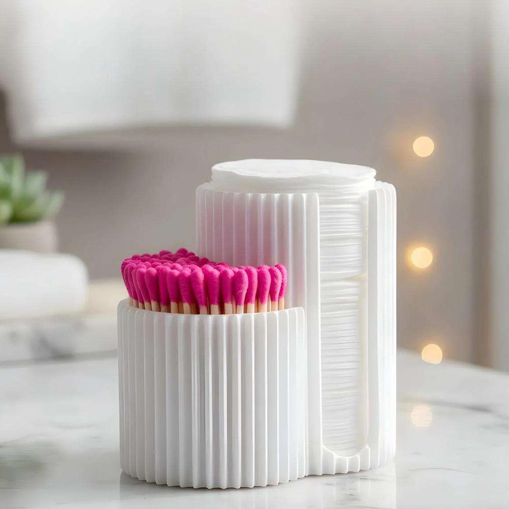 Cotton Swabs Storage Box Makeu - Nail Art Sch recension och pris