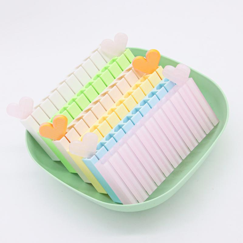 1 Set 10 Grids Macaron Colored - Nail Foil Transfer recension och pris