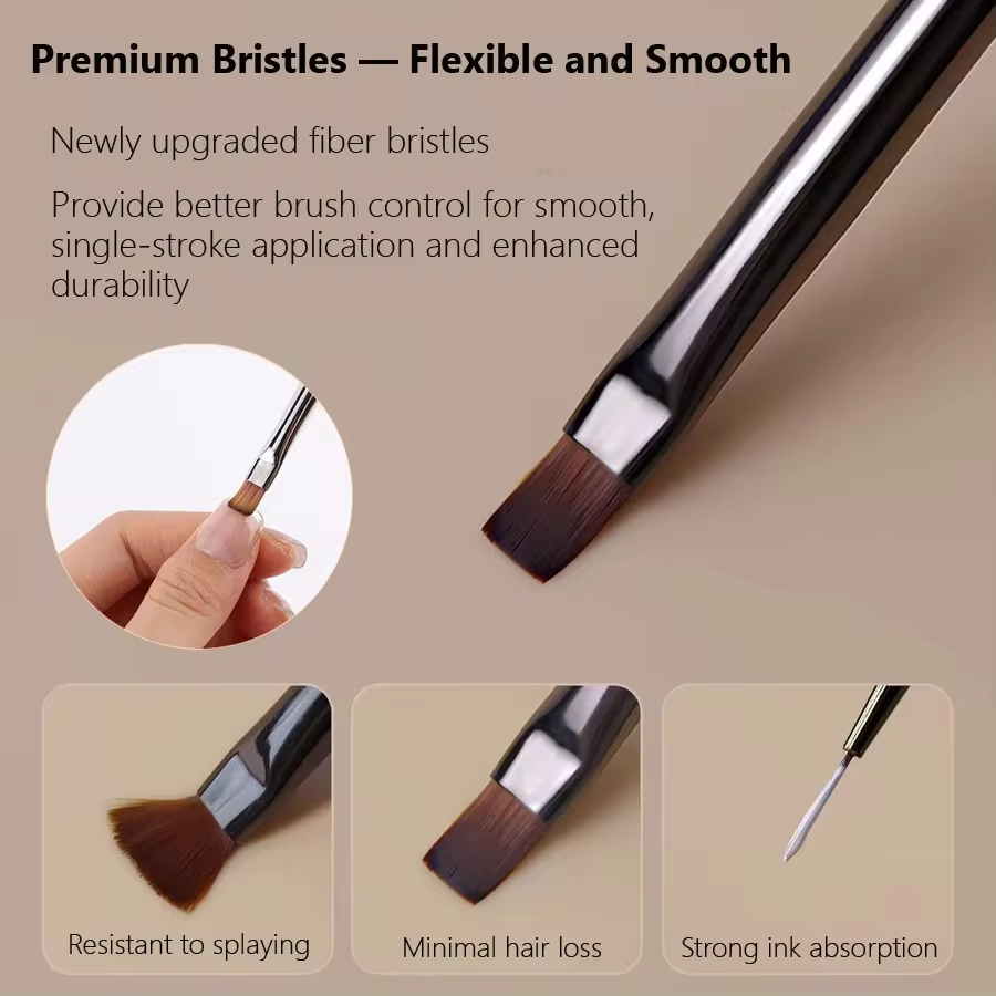 9Pcs Nail Brush Liner DIY Pain - Nail Art Sch recension och pris