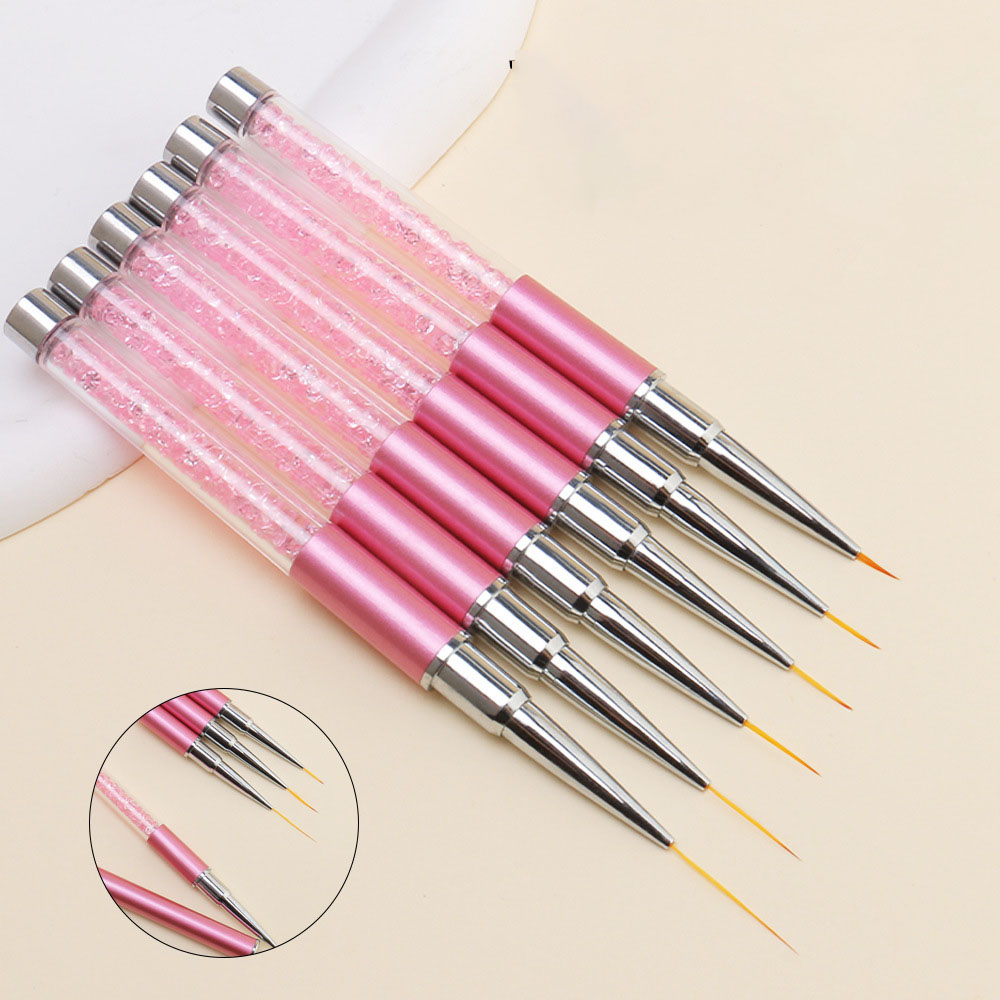 6pcs/Set Acrylic French Stripe - Nail Art Sch recension och pris