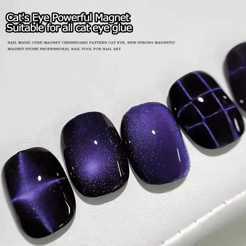 27pcs Cat Eye Magnet Cube for  - Striping Tape Nail recension och pris