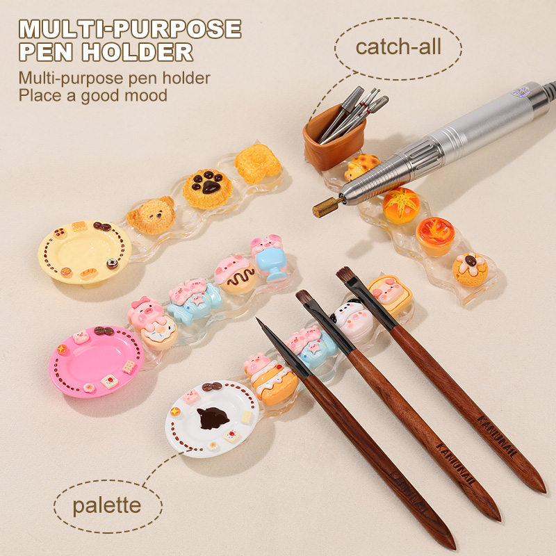 KANIU Cute Animal Nail Brush H - Nail Art Sch recension och pris