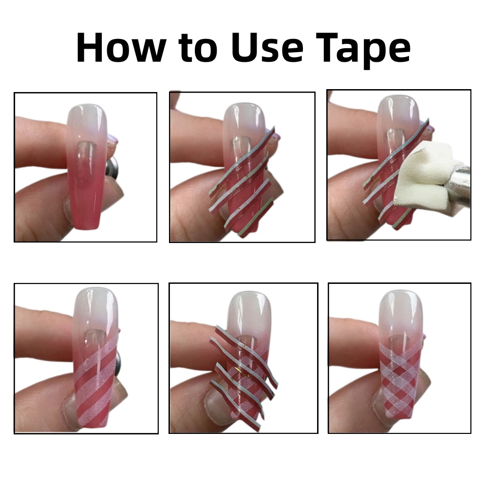 10 Rolls Nail Striping Tape Se - Striping Tape Nail recension och pris