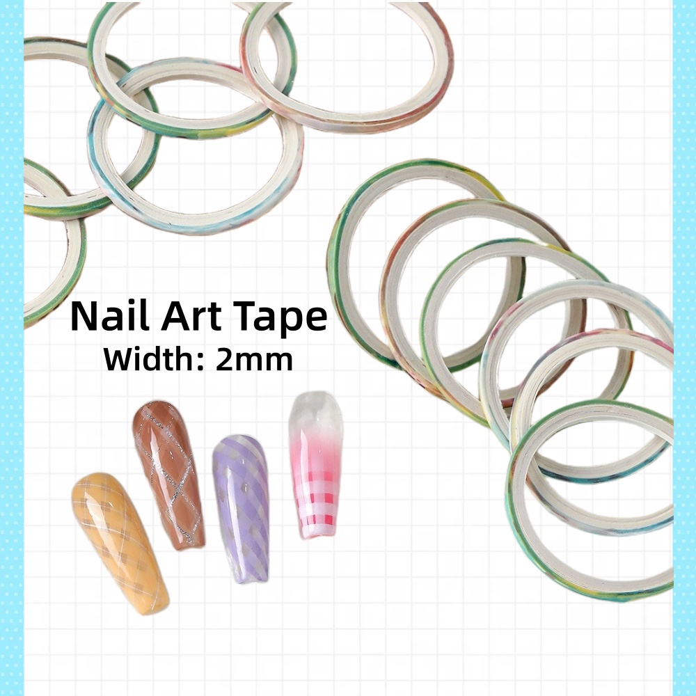 10 Rolls Nail Striping Tape Se - Striping Tape Nail recension och pris