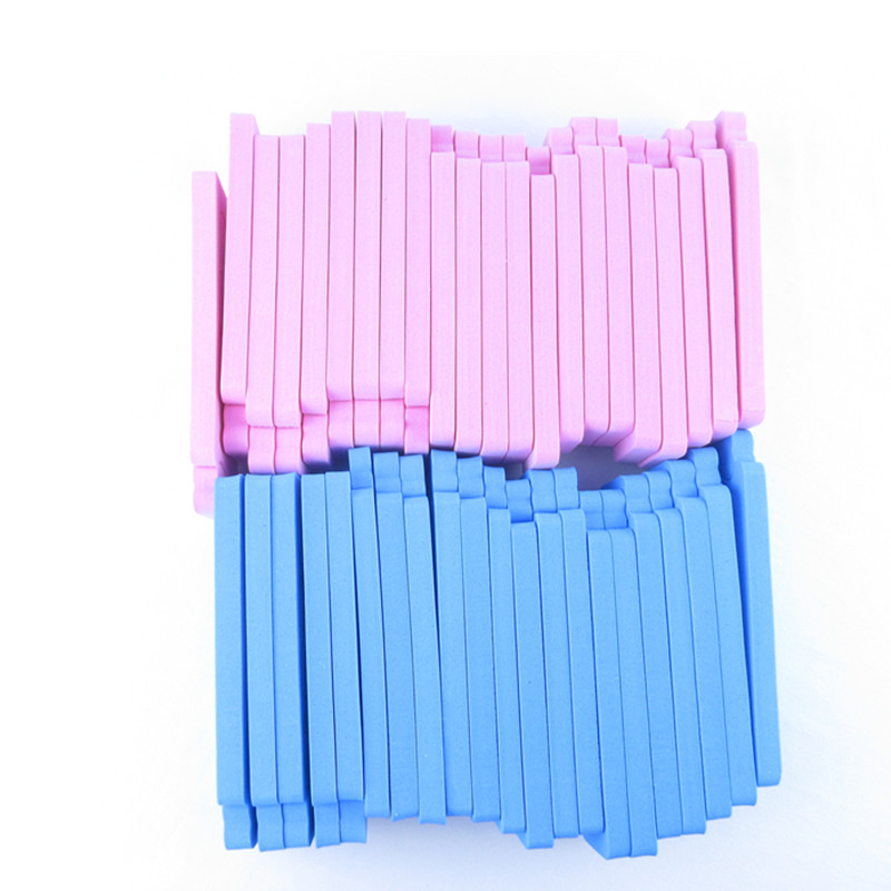 50/100/500pcs Pink Sponge Fing - Nail Art Inspo recension och pris
