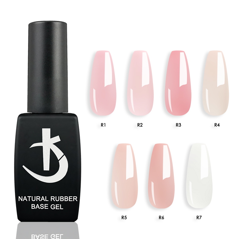 Milky White Rubber Base Gel Po - Nail Art Natural Pink recension och pris