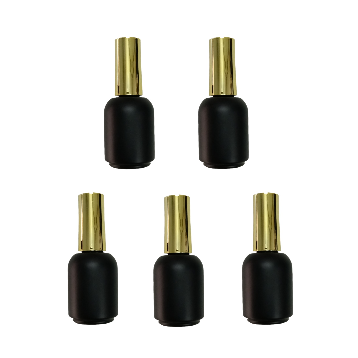 20ML 5 Pieces Empty Black Glas - Nail Art Sch recension och pris