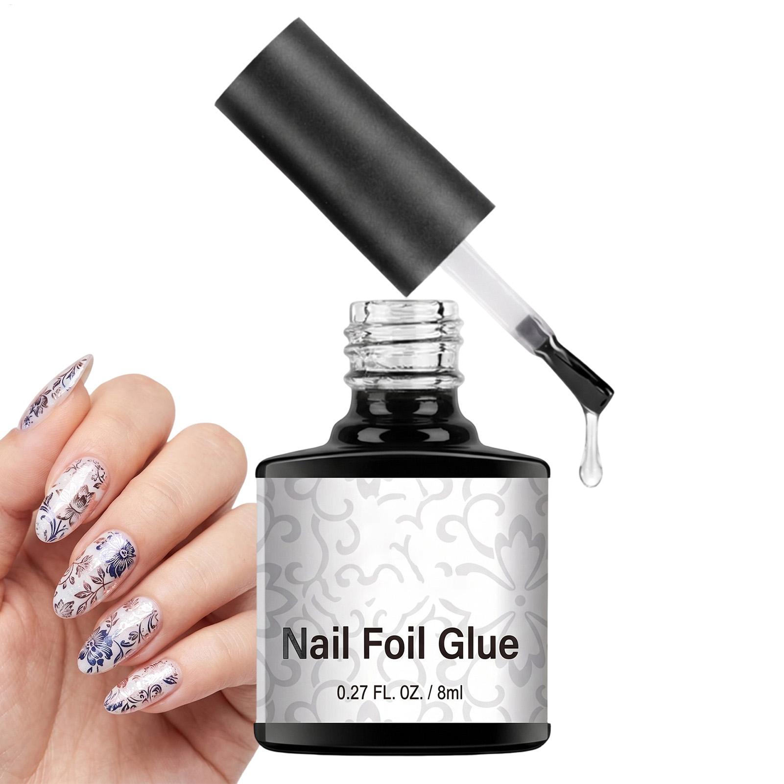 Nail Foil Glue 8ml Transfer Fo - Nail Foil Transfer recension och pris