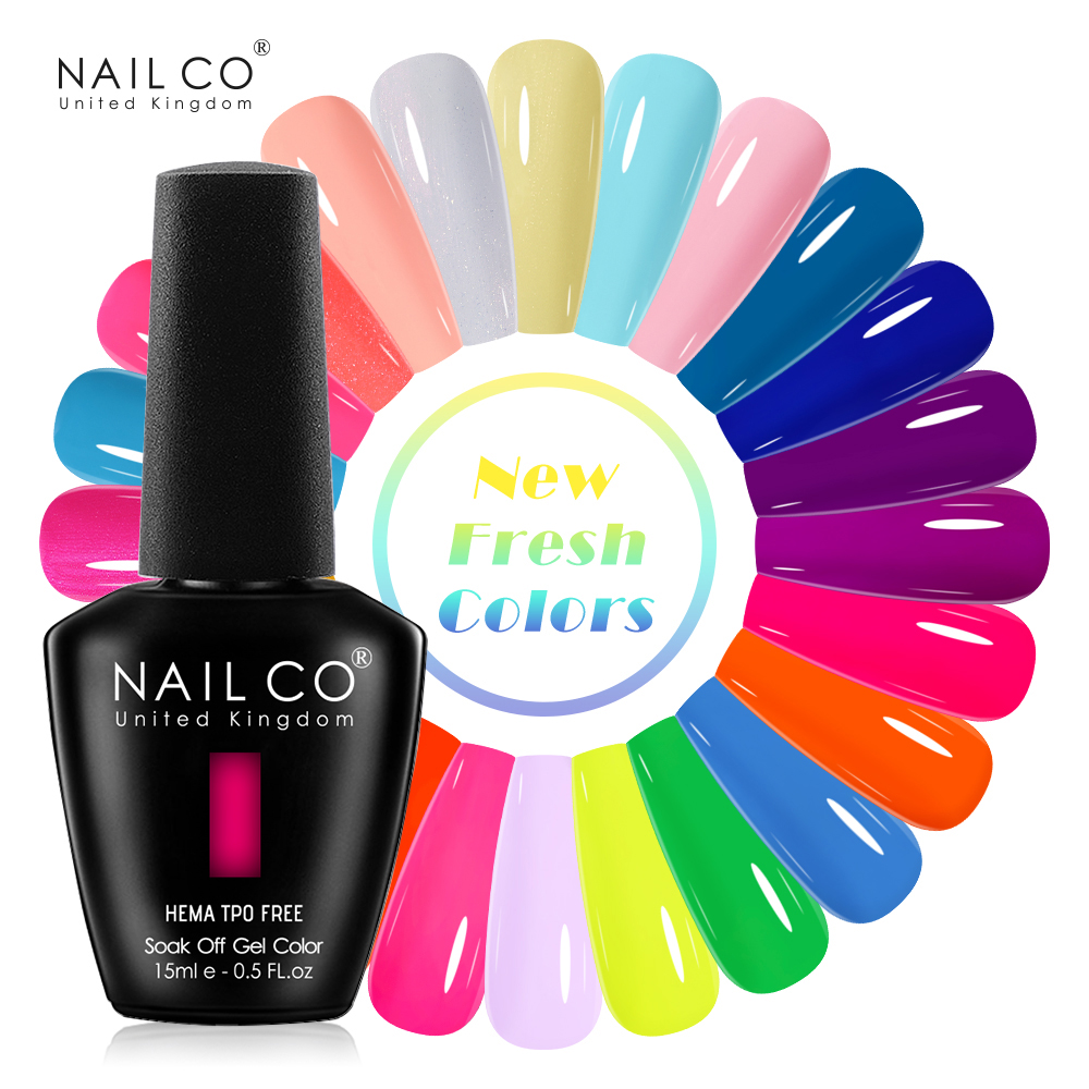 NAILCO 15ml Summer Gel Nail Po - Nail Art Natural Pink recension och pris