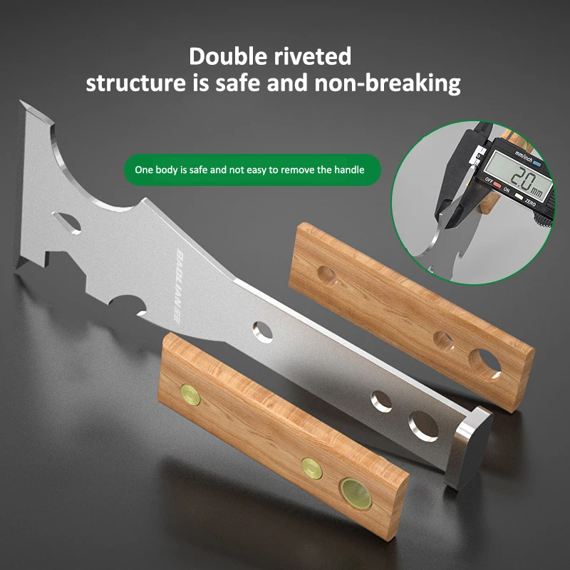 Stainless Steel Painter Scrape - Striping Tape Nail recension och pris