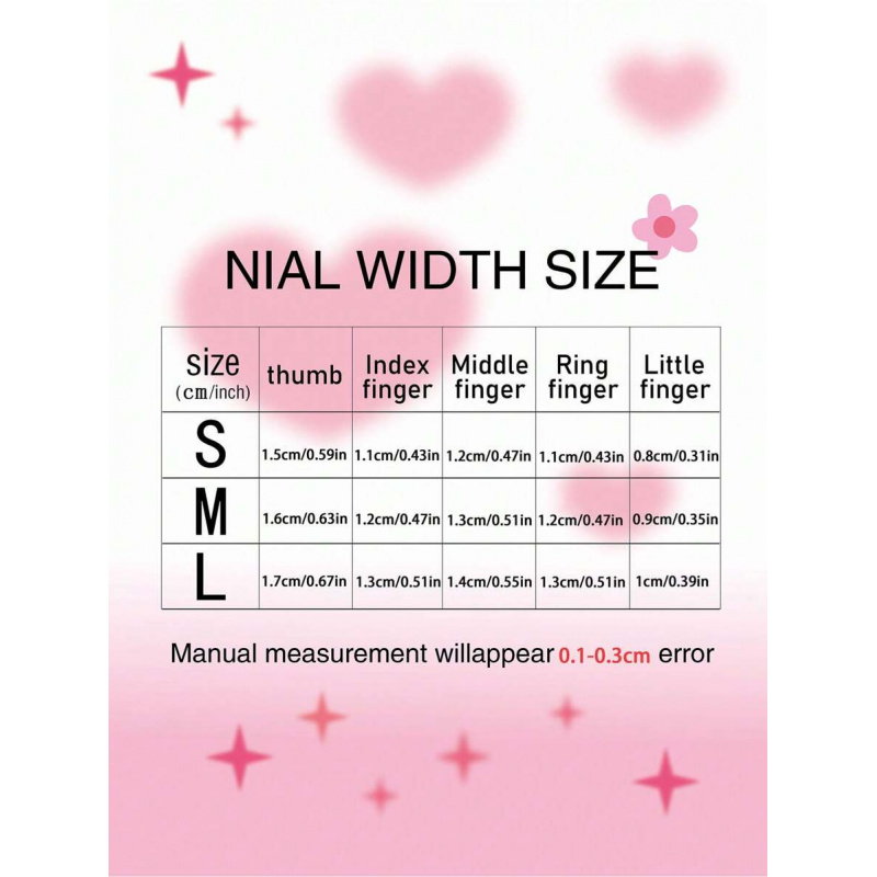 10pcs handmade pink press on n - Nail Art Pink Cat Eye recension och pris