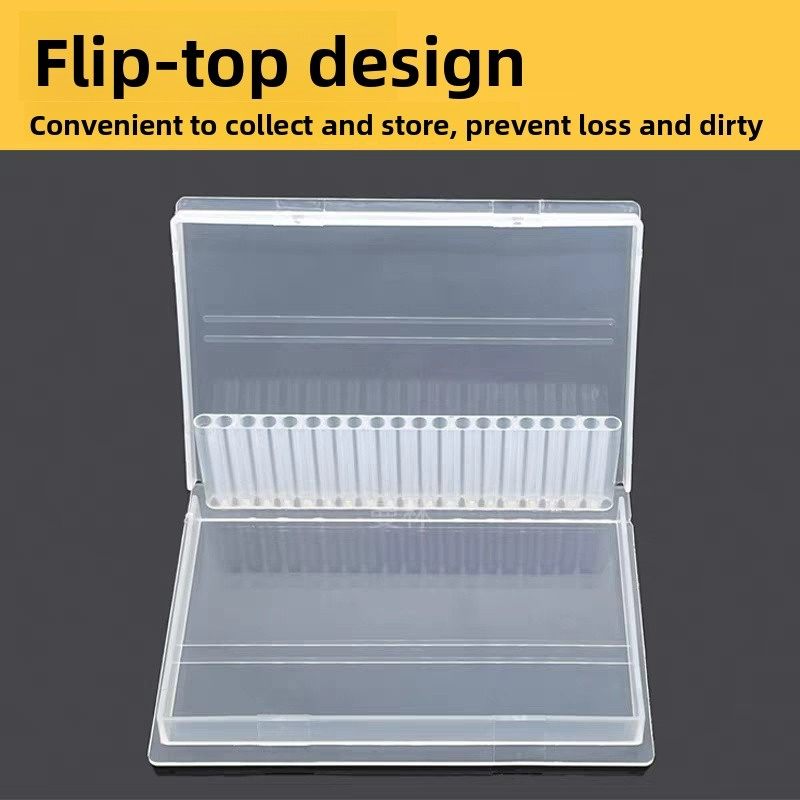 1/2/3PCS 20 Slots Clear Nail D - Nail Art Sch recension och pris