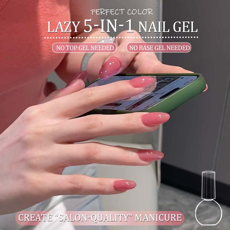 PERFECT COLOR All-in-One Gel D - Nail Art Dusty Pink recension och pris