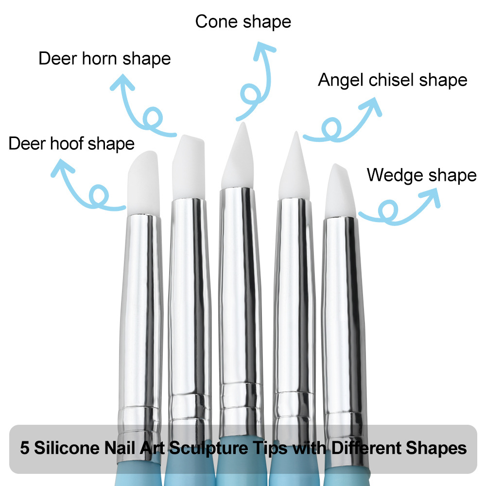 1/3/5/6/pcs/set Nail Art Brush - Nail Art Sch recension och pris